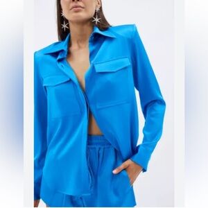 Alex Perry - Tenley Satin-Crepe
Shirt